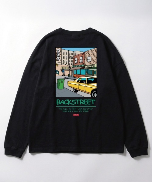 Leyline（レイライン）の「【Leyline】Backstreet l/s tee（Tシャツ/カットソー・メンズ・ブラック/ホワイト・XL/L/M）」の16枚目の写真