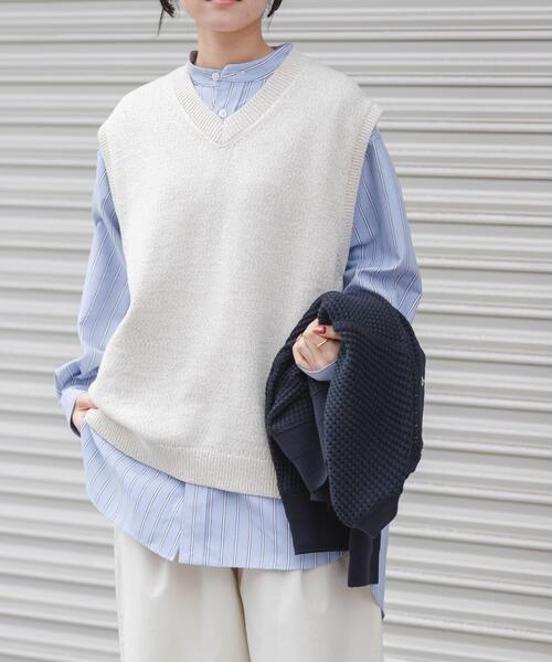 FORK&SPOON（フォークアンドスプーン）の「FORK&SPOON　PEオックスロングシャツ（シャツ/ブラウス・レディース・ブルー系その他/グレー系その他・1）」の17枚目の写真