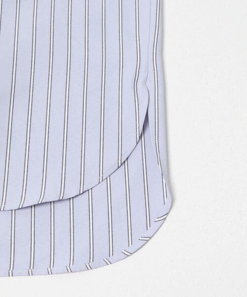 FORK&SPOON（フォークアンドスプーン）の「FORK&SPOON　PEオックスロングシャツ（シャツ/ブラウス・レディース・ブルー系その他/グレー系その他・1）」の14枚目の写真