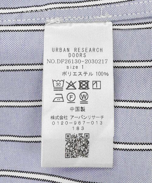 FORK&SPOON（フォークアンドスプーン）の「FORK&SPOON　PEオックスロングシャツ（シャツ/ブラウス・レディース・ブルー系その他/グレー系その他・1）」の11枚目の写真