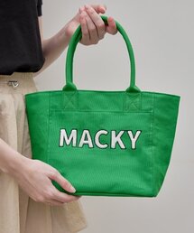 MACKY（マッキー）の「ブクルフィールドトートバッググリーン（ゴルフグッズ）」