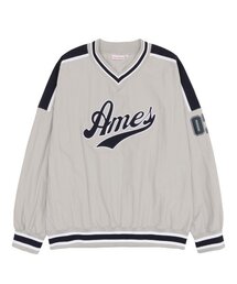 AMESWORLDWIDE | NYLON HOCKEY JERSEY GREY (AM2ESUM480A)(スウェット)