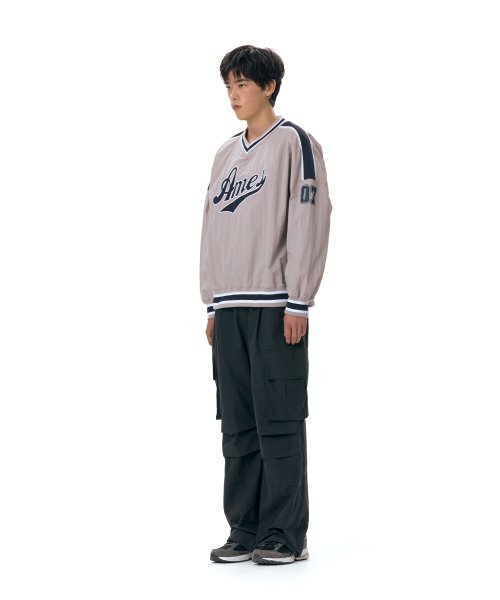AMESWORLDWIDE（アメスワールドワイド）の「NYLON HOCKEY JERSEY GREY (AM2ESUM480A)（スウェット・レディース・その他・FREE）」の5枚目の写真