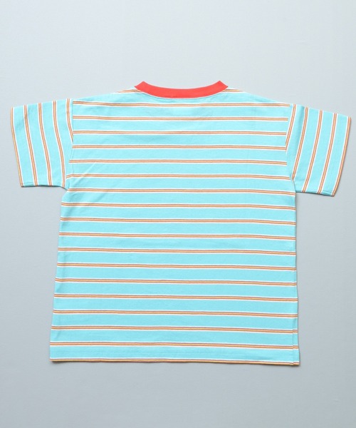 MARKEY'S（マーキーズ）の「【Teletubbies/テレタビーズ】別注マルチボーダーＴシャツ（Tシャツ/カットソー・キッズ・エメラルド/マルチ・100/95/90/80/130/120/110）」の9枚目の写真