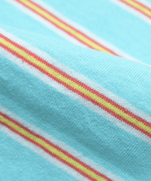 MARKEY'S（マーキーズ）の「【Teletubbies/テレタビーズ】別注マルチボーダーＴシャツ（Tシャツ/カットソー・キッズ・エメラルド/マルチ・100/95/90/80/130/120/110）」の12枚目の写真