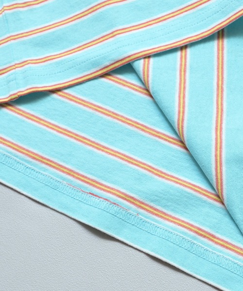 MARKEY'S（マーキーズ）の「【Teletubbies/テレタビーズ】別注マルチボーダーＴシャツ（Tシャツ/カットソー・キッズ・エメラルド/マルチ・100/95/90/80/130/120/110）」の11枚目の写真