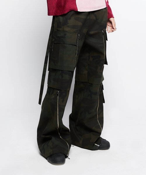 LARTIGENT(ラーティゼン)の「L7 WIDE POCKET PANTS(KHAKI)(その他パンツ・レディース・その他・S/M)」の2枚目の写真