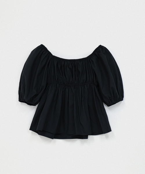320SHOWROOM(320ショールーム)の「Two-Way Off-Shoulder Puff Blouse Black(シャツ/ブラウス・レディース・その他・ONE SIZE)」の6枚目の写真
