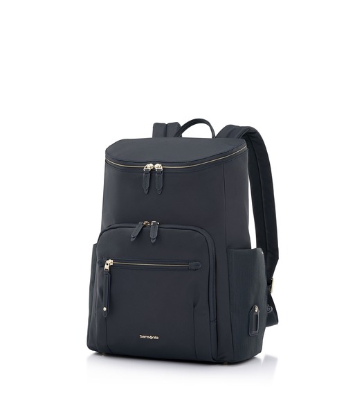 Samsonite(サムソナイト)の「サムソナイト AUDRINA バックパック デラックス(バックパック/リュック・レディース・スミクロ/ブラック・ONE SIZE)」の2枚目の写真