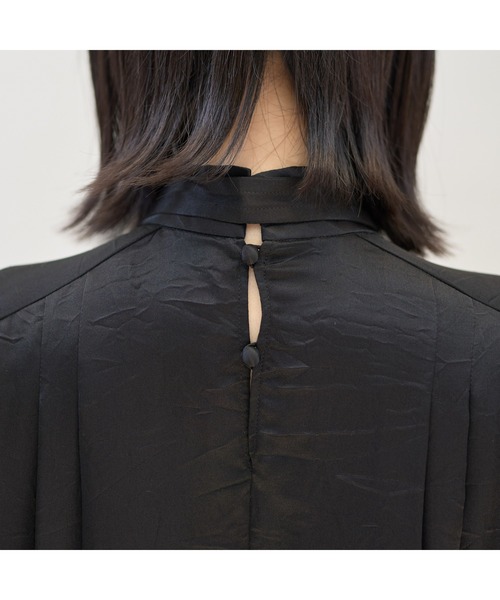 DESIGNWORKS(デザインワークス)の「【BEAUVET/ボーヴェット】キュプラシルクボウタイブラウス(シャツ/ブラウス・レディース・ブラック・1)」の22枚目の写真