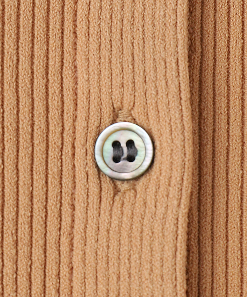 Spick & Span（スピックアンドスパン）の「Vis/PE リブビスチェ（その他トップス・レディース・キャメル/アイボリー・FREE）」の4枚目の写真