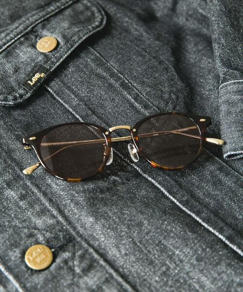 URBAN RESEARCH DOORS(アーバンリサーチドアーズ)の「ボストンフレーム/QC SABAE(メガネ・メンズ・ブラウン系その他/ブラック・-)」の1枚目の写真