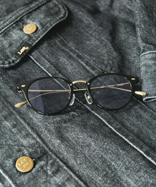 URBAN RESEARCH DOORS(アーバンリサーチドアーズ)の「ボストンフレーム/QC SABAE(メガネ・メンズ・ブラウン系その他/ブラック・-)」の2枚目の写真