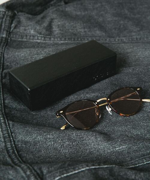 URBAN RESEARCH DOORS(アーバンリサーチドアーズ)の「ボストンフレーム/QC SABAE(メガネ・メンズ・ブラウン系その他/ブラック・-)」の12枚目の写真