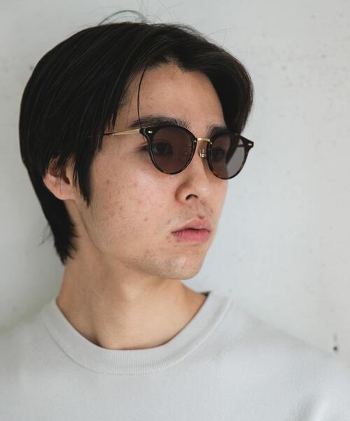 URBAN RESEARCH DOORS(アーバンリサーチドアーズ)の「ボストンフレーム/QC SABAE(メガネ・メンズ・ブラウン系その他/ブラック・-)」の15枚目の写真