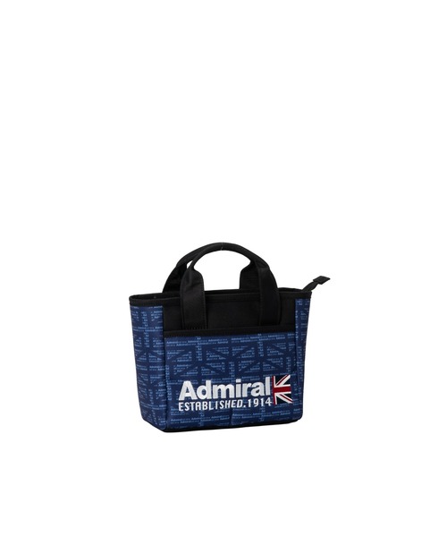 Admiral Golf（アドミラル　ゴルフ）の「ラウンドバッグ ﾓﾉｸﾞﾗﾑ（トートバッグ・メンズ・ネイビー/グリーン/ホワイト・フリー）」の4枚目の写真