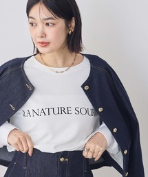 Gready Brilliant | ロゴジョーゼットロンＴ(Tシャツ/カットソー)
