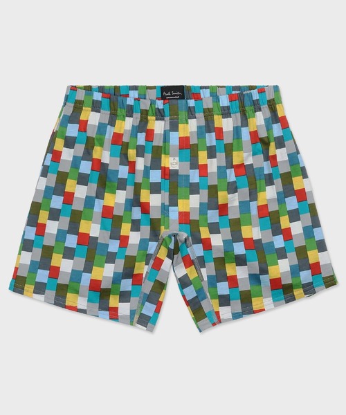 Paul Smith（ポールスミス）の「“Norwich Check” トランクス【853340 3264S】（トランクス・メンズ・ブラック/ネイビー/グレー・MEDIUM/LARGE）」の2枚目の写真