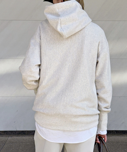 AMERICANA(アメリカーナ)の「【AMERICANA/アメリカーナ】追加 1968 hooded Pullover(スウェット・レディース・ネイビー/アイボリー・FREE)」の7枚目の写真