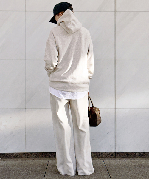 AMERICANA(アメリカーナ)の「【AMERICANA/アメリカーナ】追加 1968 hooded Pullover(スウェット・レディース・ネイビー/アイボリー・FREE)」の10枚目の写真