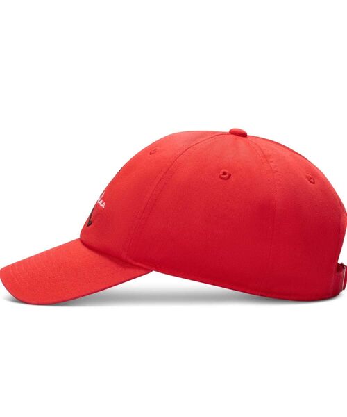 JORDAN BRAND（ジョーダンブランド）の「ジョーダン クラブ キャップ アンストラクチャード アジャスタブル キャップ / Jordan Club Cap Unstructured Adjustable Hat IF8483-673 Chile Red（キャップ・メンズ・レッド・S/M/M/L/L/XL）」の3枚目の写真