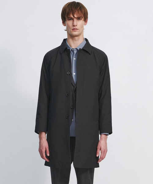 UNITED TOKYO(ユナイテッドトウキョウ)の「【累計販売2658万!】大人気 KAPOK ステンカラーコート |機能性/温度調整機能/吸湿発熱/耐久性/撥水性/収納力/ビジネス/オフィスカジュアル/フォーマル/通勤/可動性/宇宙服/軽量性(ステンカラーコート・メンズ・ブラック/ダークグレー/ダークネイビー・2/1/3)」の16枚目の写真