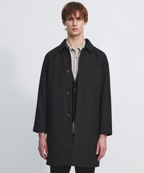 UNITED TOKYO(ユナイテッドトウキョウ)の「【累計販売2658万!】大人気 KAPOK ステンカラーコート |機能性/温度調整機能/吸湿発熱/耐久性/撥水性/収納力/ビジネス/オフィスカジュアル/フォーマル/通勤/可動性/宇宙服/軽量性(ステンカラーコート・メンズ・ブラック/ダークグレー/ダークネイビー・2/1/3)」の20枚目の写真