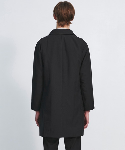 UNITED TOKYO(ユナイテッドトウキョウ)の「【累計販売2658万!】大人気 KAPOK ステンカラーコート |機能性/温度調整機能/吸湿発熱/耐久性/撥水性/収納力/ビジネス/オフィスカジュアル/フォーマル/通勤/可動性/宇宙服/軽量性(ステンカラーコート・メンズ・ブラック/ダークグレー/ダークネイビー・2/1/3)」の22枚目の写真