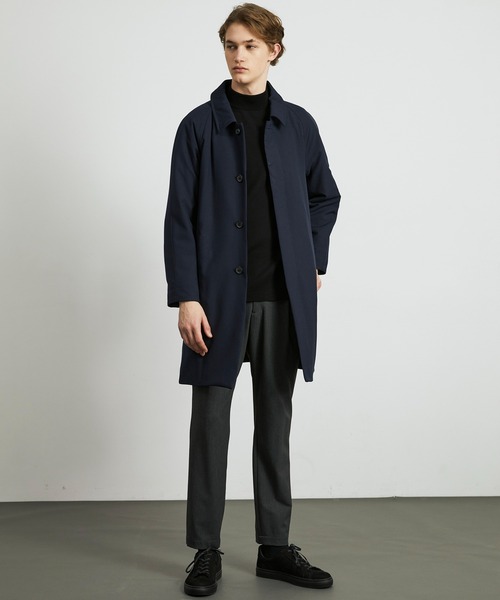 UNITED TOKYO(ユナイテッドトウキョウ)の「【累計販売2658万!】大人気 KAPOK ステンカラーコート |機能性/温度調整機能/吸湿発熱/耐久性/撥水性/収納力/ビジネス/オフィスカジュアル/フォーマル/通勤/可動性/宇宙服/軽量性(ステンカラーコート・メンズ・ブラック/ダークグレー/ダークネイビー・2/1/3)」の13枚目の写真