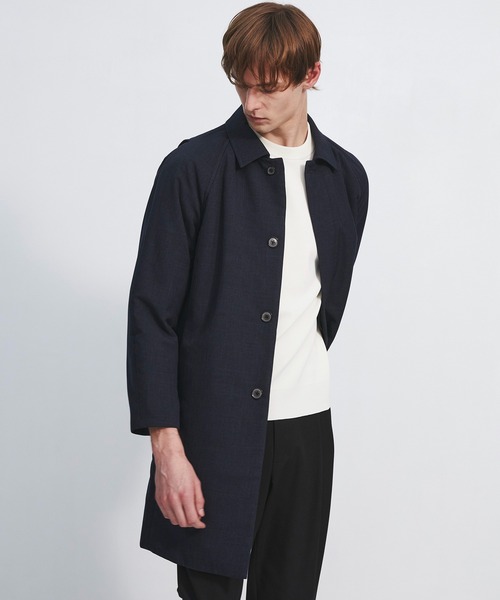 UNITED TOKYO(ユナイテッドトウキョウ)の「【累計販売2658万!】大人気 KAPOK ステンカラーコート |機能性/温度調整機能/吸湿発熱/耐久性/撥水性/収納力/ビジネス/オフィスカジュアル/フォーマル/通勤/可動性/宇宙服/軽量性(ステンカラーコート・メンズ・ブラック/ダークグレー/ダークネイビー・2/1/3)」の15枚目の写真