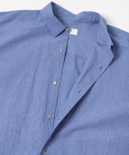 かぐれ(カグレ)の「ワイドシャツワンピース(ワンピース・レディース・ライトベージュ/ブルー・FREE)」の18枚目の写真