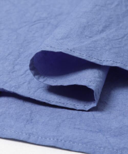 かぐれ(カグレ)の「ワイドシャツワンピース(ワンピース・レディース・ライトベージュ/ブルー・FREE)」の14枚目の写真