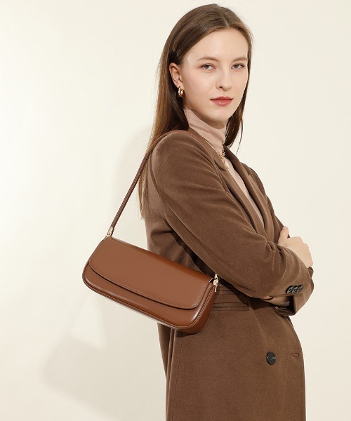 NiiNa(ニーナ)の「【 NiiNa / ニーナ 】高品質レザーミニフラップショルダーバッグ(ショルダーバッグ・レディース・ブラウン/レッド/ブラック・FREE)」の21枚目の写真