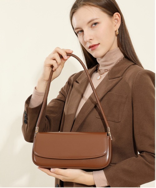 NiiNa(ニーナ)の「【 NiiNa / ニーナ 】高品質レザーミニフラップショルダーバッグ(ショルダーバッグ・レディース・ブラウン/レッド/ブラック・FREE)」の20枚目の写真
