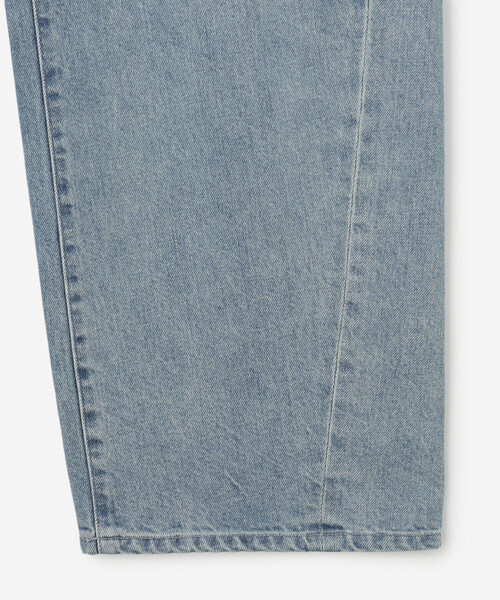 ORCIVAL（オーシバル）の「ORCIVAL | コットンドライツイル ワイドカーブパンツ WOMEN（デニムパンツ・レディース・インディゴブルー・1/2）」の7枚目の写真