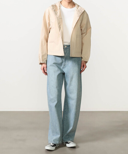 ORCIVAL（オーシバル）の「ORCIVAL | コットンドライツイル ワイドカーブパンツ WOMEN（デニムパンツ・レディース・インディゴブルー・1/2）」の14枚目の写真