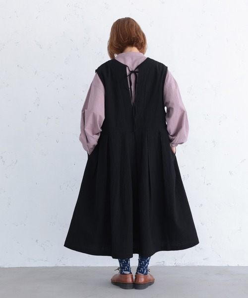 soulberry(ソウルベリー)の「【115cm丈】なんとでもなる、みんなのワンピース(ワンピース・レディース・ブラック・3L/LL/L/M/5L/4L)」の19枚目の写真