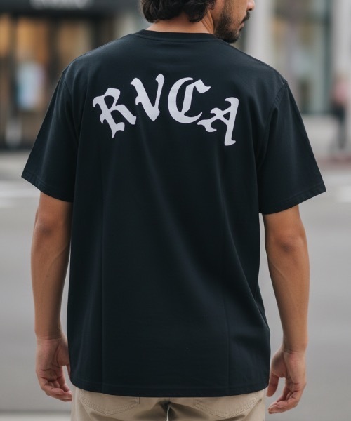 RVCA(ルーカ)の「RVCA メンズ BACK SIDE OE ARCH SFST サーフTシャツ 【2026年春夏モデル】(Tシャツ/カットソー・メンズ・ダークブルー/ホワイト/ブラック/グレー・X-LARGE/LARGE/MEDIUM/SMALL)」の3枚目の写真