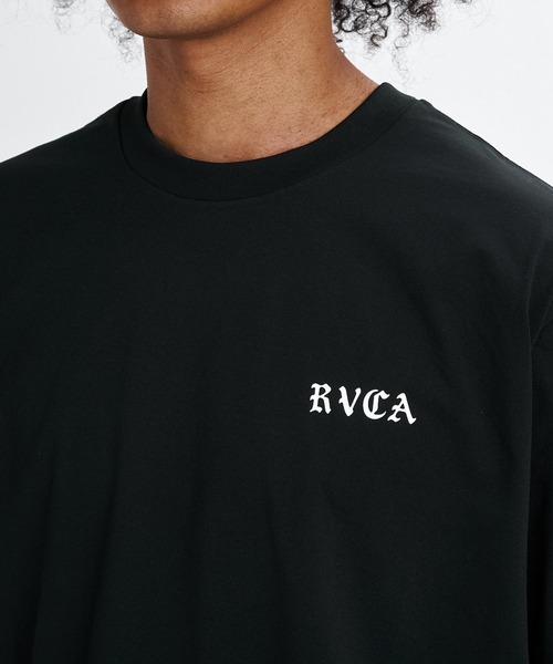 RVCA(ルーカ)の「RVCA メンズ BACK SIDE OE ARCH SFST サーフTシャツ 【2026年春夏モデル】(Tシャツ/カットソー・メンズ・ダークブルー/ホワイト/ブラック/グレー・X-LARGE/LARGE/MEDIUM/SMALL)」の8枚目の写真