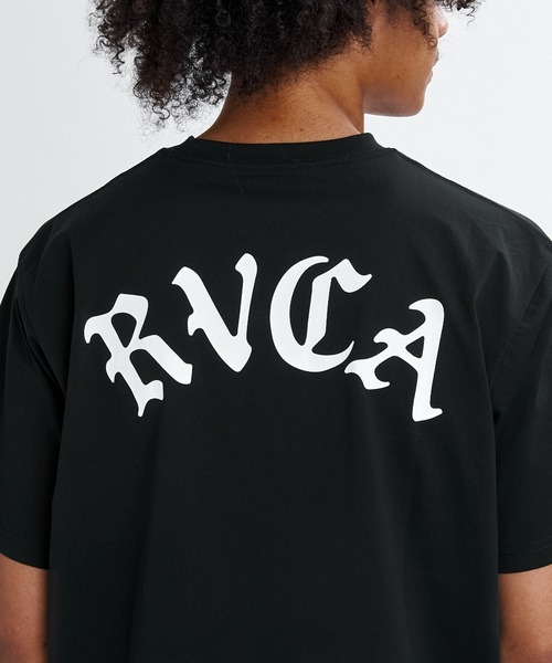 RVCA(ルーカ)の「RVCA メンズ BACK SIDE OE ARCH SFST サーフTシャツ 【2026年春夏モデル】(Tシャツ/カットソー・メンズ・ダークブルー/ホワイト/ブラック/グレー・X-LARGE/LARGE/MEDIUM/SMALL)」の9枚目の写真