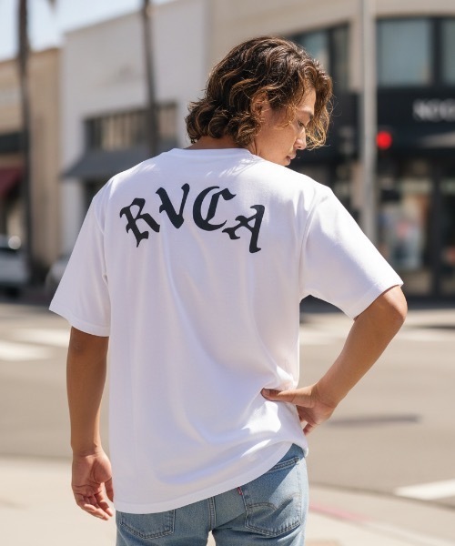 RVCA(ルーカ)の「RVCA メンズ BACK SIDE OE ARCH SFST サーフTシャツ 【2026年春夏モデル】(Tシャツ/カットソー・メンズ・ダークブルー/ホワイト/ブラック/グレー・X-LARGE/LARGE/MEDIUM/SMALL)」の21枚目の写真