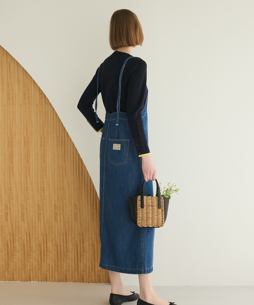 LA MARINE FRANCAISE(マリン フランセーズ)の「バイカラープルオーバー(ニット/セーター・レディース・ネイビー/グレー/オフホワイト・FREE)」の5枚目の写真