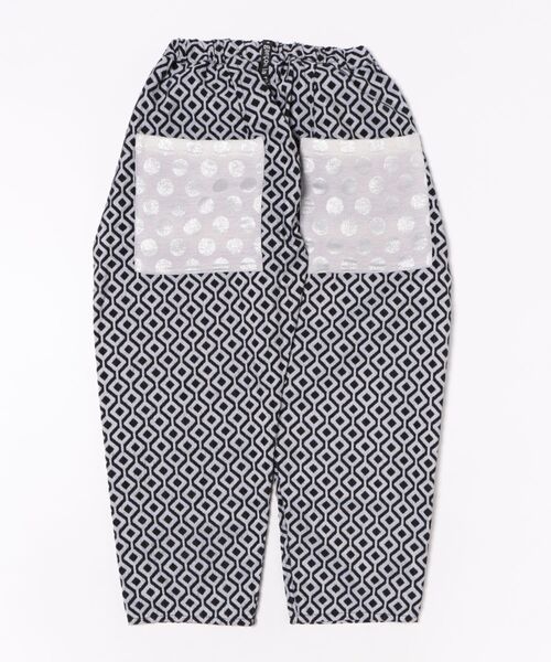 garcon la raison（ギャルソン・ラ・レゾン）の「ワイドパンツ（レディース）23627（その他パンツ・レディース・ブラック/ネイビー/レッド/オフホワイト・1/2）」の6枚目の写真