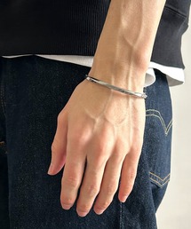 BEATJIVE（ビートジャイブ）の「ツイストバングル シルバー ゴールド ブラック ステンレス メンズ（バングル/リストバンド）」