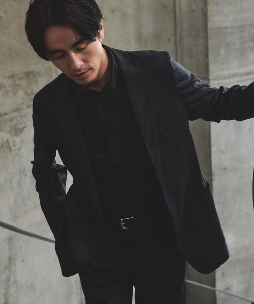 JUN STANDARD PICKS(ジュンスタンダードピックス)の「イタリアンカラー半袖シャツ(ビジネスシャツ・メンズ・ホワイト/サックスブルー/ブラック・S/M/L/LL)」の15枚目の写真