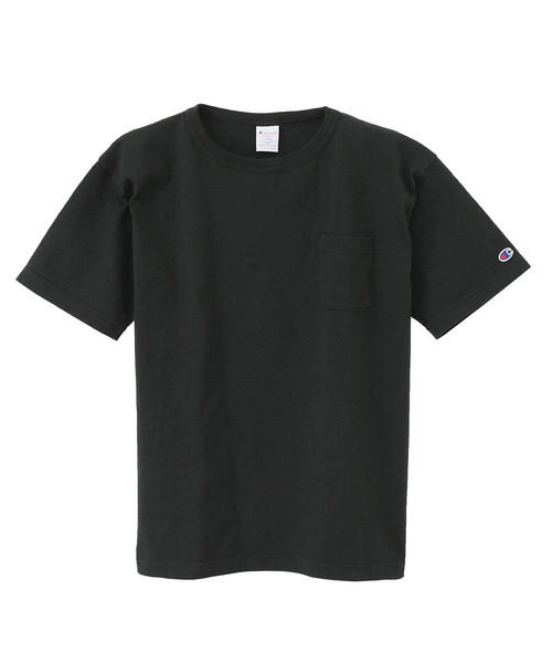 Champion（チャンピオン）の「【Champion/チャンピオン】メンズ MADE IN USA T1011(ティーテンイレブン) ショートスリーブ ポケット付き Tシャツ（Tシャツ/カットソー・メンズ・ブルー系その他/ホワイト/グレー系その他/ブラック/ネイビー/アーミー・LARGE/SMALL/MEDIUM/X-LARGE）」の2枚目の写真