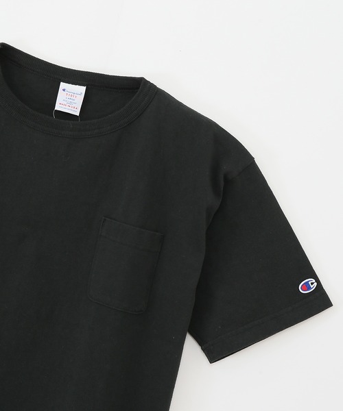 Champion（チャンピオン）の「【Champion/チャンピオン】メンズ MADE IN USA T1011(ティーテンイレブン) ショートスリーブ ポケット付き Tシャツ（Tシャツ/カットソー・メンズ・ブルー系その他/ホワイト/グレー系その他/ブラック/ネイビー/アーミー・LARGE/SMALL/MEDIUM/X-LARGE）」の16枚目の写真