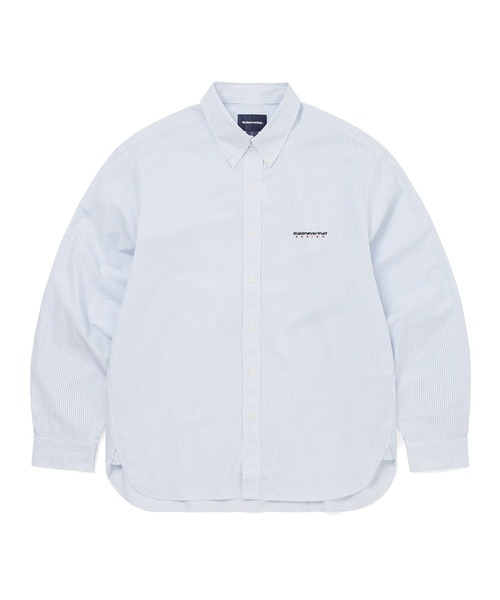 thisisneverthat(ディスイズネバーザット)の「DSN Striped Shirt(シャツ/ブラウス・メンズ・レッド/ホワイト/ベージュ・L/M/S/XL)」の2枚目の写真