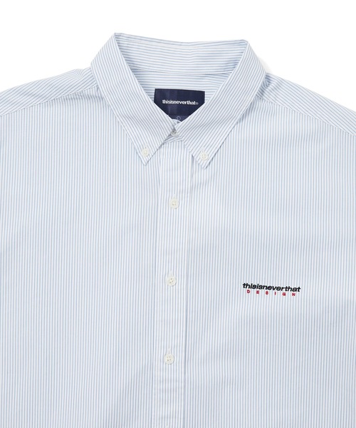 thisisneverthat(ディスイズネバーザット)の「DSN Striped Shirt(シャツ/ブラウス・メンズ・レッド/ホワイト/ベージュ・L/M/S/XL)」の7枚目の写真