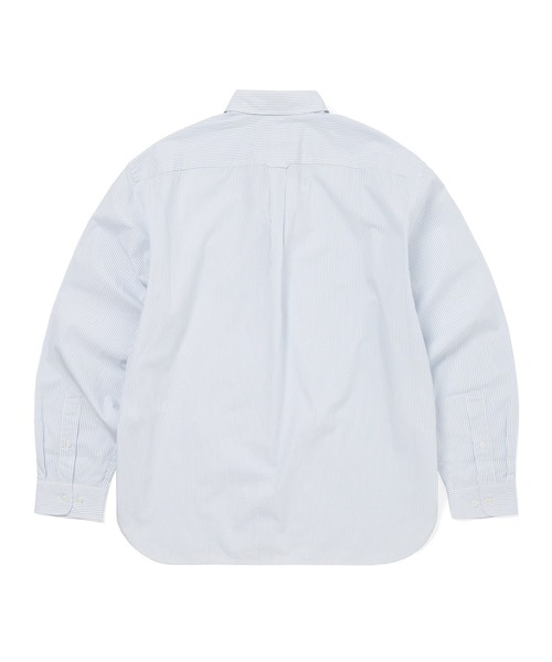 thisisneverthat(ディスイズネバーザット)の「DSN Striped Shirt(シャツ/ブラウス・メンズ・レッド/ホワイト/ベージュ・L/M/S/XL)」の8枚目の写真